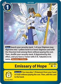 Emissary of Hope #BT14-093 U
