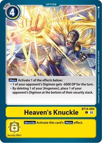 Heaven's Knuckle #BT14-094 C