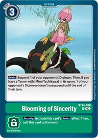 Blooming of Sincerity #BT14-096 U