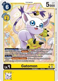 Gatomon - P-031 (Blast Ace Pre-Release) #P-031 P