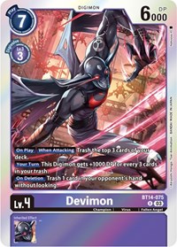 Devimon #BT14-075 R