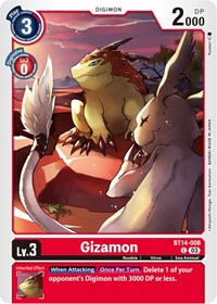 Gizamon #BT14-008 C