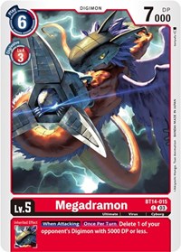 Megadramon #BT14-015 C