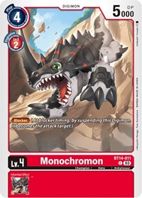 Monochromon #BT14-011 C