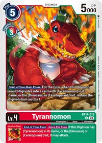 Tyrannomon #BT14-013 U