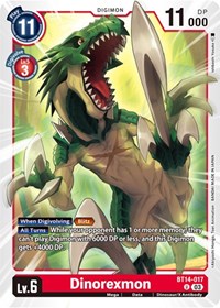 Dinorexmon #BT14-017 U
