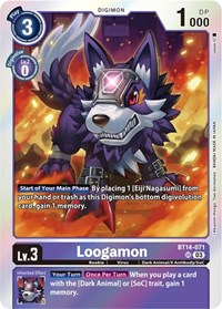 Loogamon #BT14-071 SR
