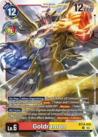 Goldramon #BT14-018 R