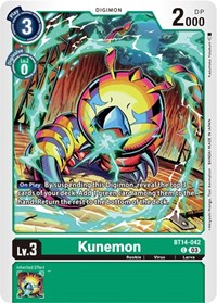 Kunemon #BT14-042 C