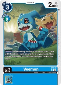 Veemon (ST9-02) (NYCC 2023 Demo Deck) #ST9-02 U