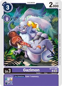 Gazimon #BT14-069 C