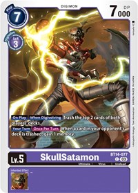 SkullSatamon #BT14-077 C