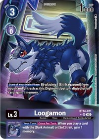 Loogamon (Alternate Art) #BT14-071 SR