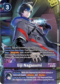 Eiji Nagasumi (Alternate Art) #BT14-087 R