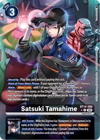 Satsuki Tamahime (Alternate Art) #BT14-086 R
