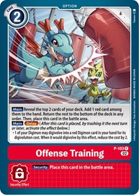 Offense Training - P-103 (Blast Ace Box Topper) #P-103 P