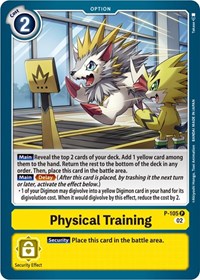 Physical Training (Blast Ace Box Topper) #P-105 P