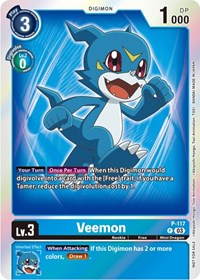 Veemon - P-117 (Tamer Party Pack -The Beginning- Ver. 2.0) #P-117 P