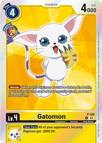 Gatomon - P-120 (Tamer Party Pack -The Beginning- Ver. 2.0) #P-120 P