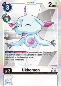 Ukkomon - P-123 (Tamer Party Pack -The Beginning- Ver. 2.0) #P-123 P