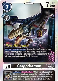 Cargodramon #BT14-064 R