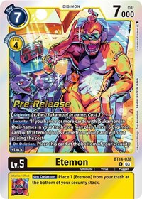 Etemon #BT14-038 R
