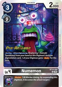 Numemon #BT14-058 R
