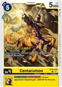 Centarumon #BT14-036 U