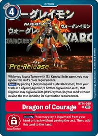 Dragon of Courage #BT14-090 U