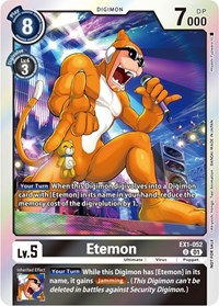 Etemon (Blast Ace Double Pack Set) #EX1-052 U