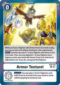 Armor Texture! (Blast Ace Double Pack Set) #BT8-110 C