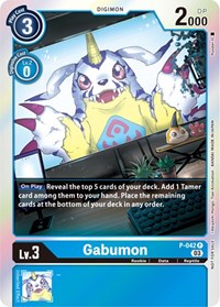 Gabumon (Winner Pack -Blast Ace-) #P-042 P