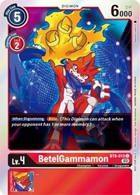BetelGammamon (Official Tournament Pack Vol.11) #BT8-013 C