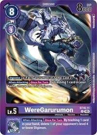 WereGarurumon (Gift Box 2023) #ST16-11 R
