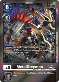 MetalGreymon (Gift Box 2023) #ST15-11 R