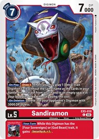 Sandiramon #EX5-010 C