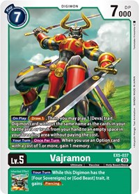 Vajramon #EX5-037 C