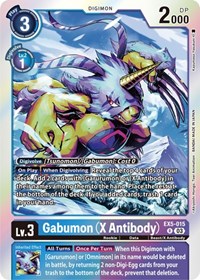 Gabumon (X Antibody) #EX5-015 R