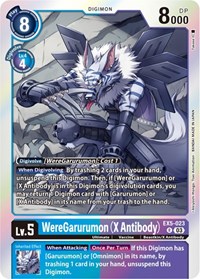 WereGarurumon (X Antibody) #EX5-023 R