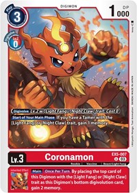 Coronamon #EX5-007 U