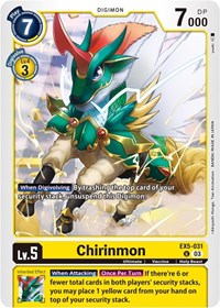 Chirinmon #EX5-031 U