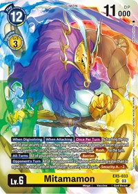 Mitamamon #EX5-033 SR