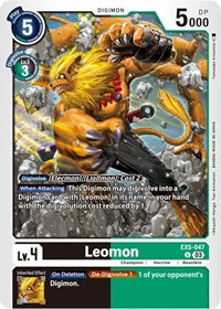Leomon #EX5-047 U