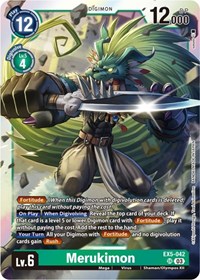 Merukimon #EX5-042 SR
