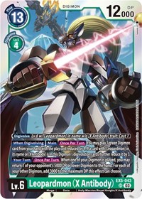 Leopardmon (X Antibody) #EX5-043 SR