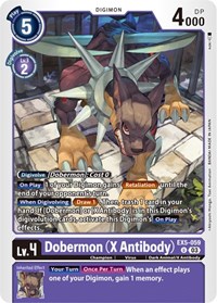 Dobermon (X Antibody) #EX5-059 U