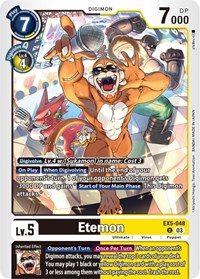 Etemon #EX5-048 U