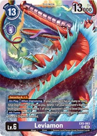 Leviamon #EX5-063 SR