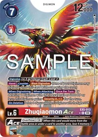 Zhuqiaomon ACE (Alternate Art) #EX5-013 R