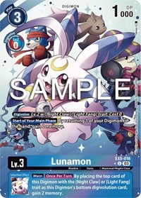 Lunamon (Alternate Art) #EX5-016 U